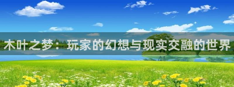 奇亿娱乐登陆测速：木叶之梦：玩家的幻想与现实交融的世界
