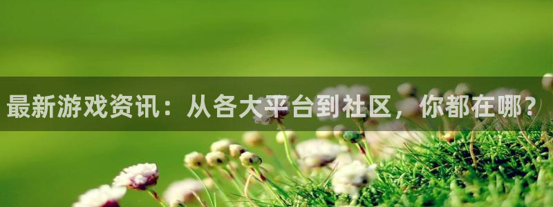 奇亿娱乐注册开户：最新游戏资讯：从各大平台到社区，你都在哪？